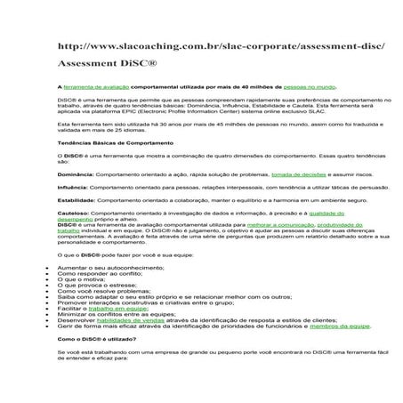TEST Disc manual | PDF