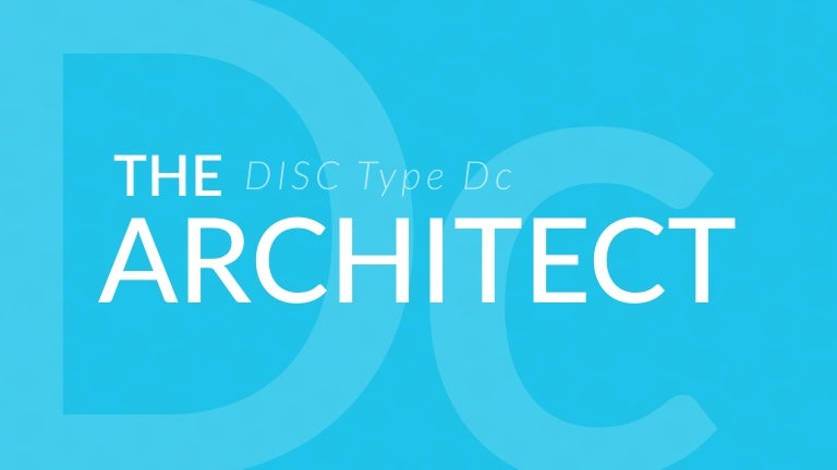 DISC Dc The Architect