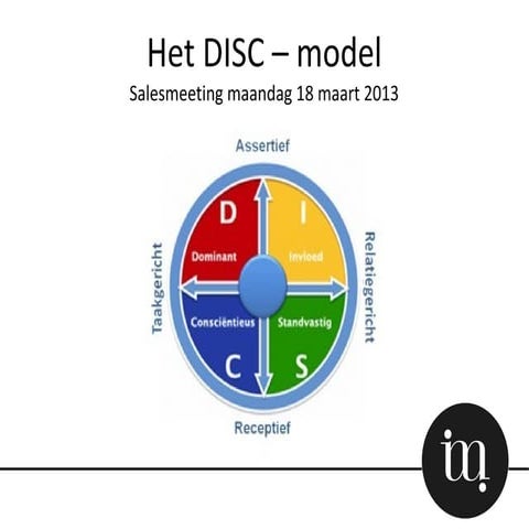 Effectiever communiceren met DISC | PDF