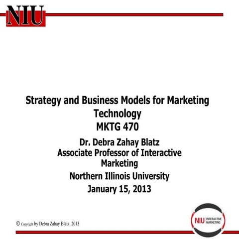 Strategy and Business Models for Marketing Technology