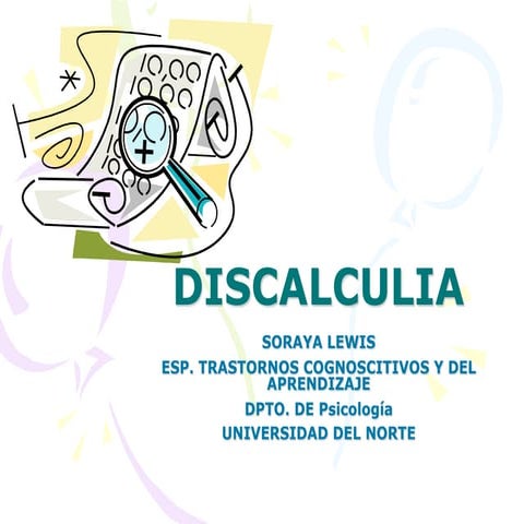 Discalculia 2011 10