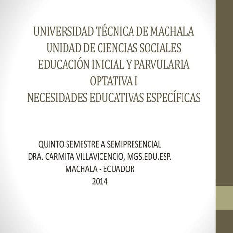 Discapacidades sensoriales