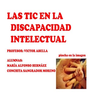 LAS TIC EN LA DISCAPACIDAD INTELECTUAL