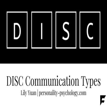 DISC Personality Communication Types