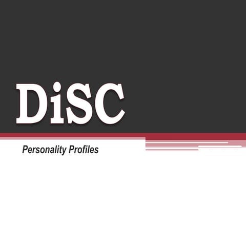 Disc Model of Personality
