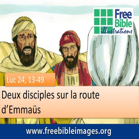 Diaporama, les disciples d'Emmaüs
