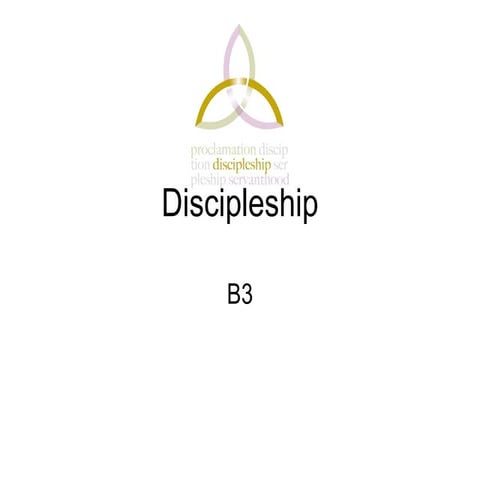 Discipleship