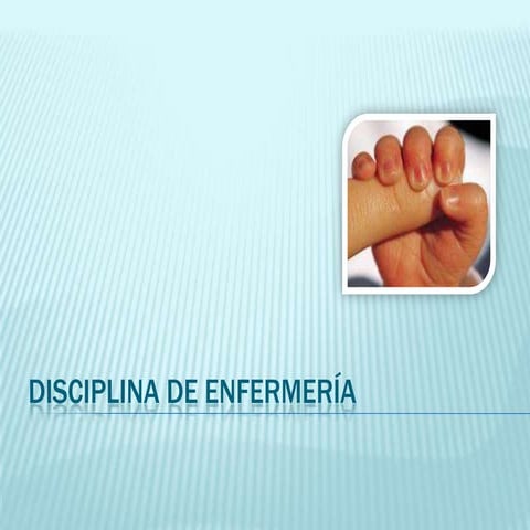 Disciplina de enfermería