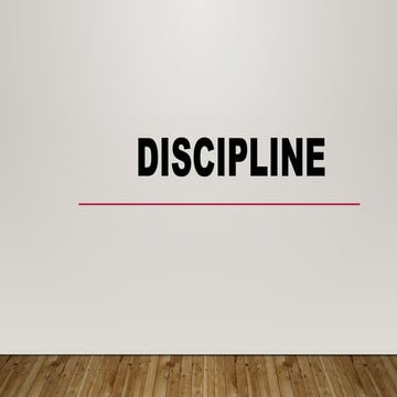 DISCIPLINE.pptx discipline  nursing management