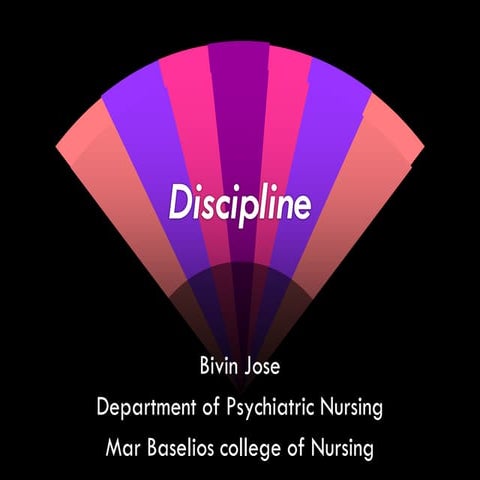 Discipline Nursing administration