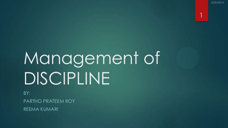 What Is Management Discipline | How to improve work discipline (with ...