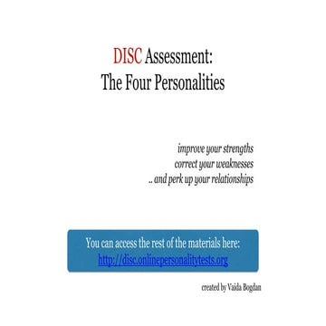 Test Your Personality Using The DISC Assessment Tool