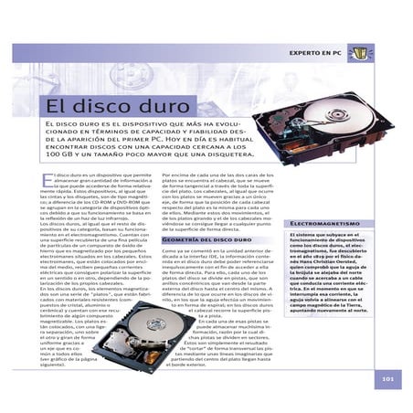 Estructura fisica del disco duro | PDF