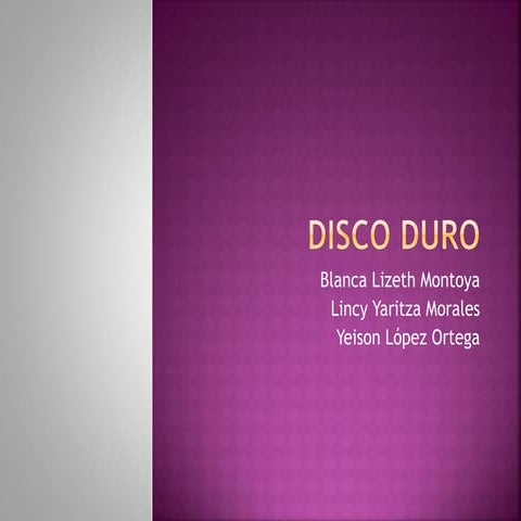 Disco duro
