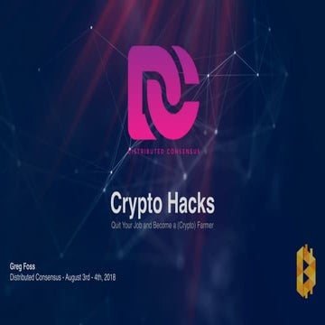 Crypto Hacks - Quit your Job and Become a Crypto Farmer