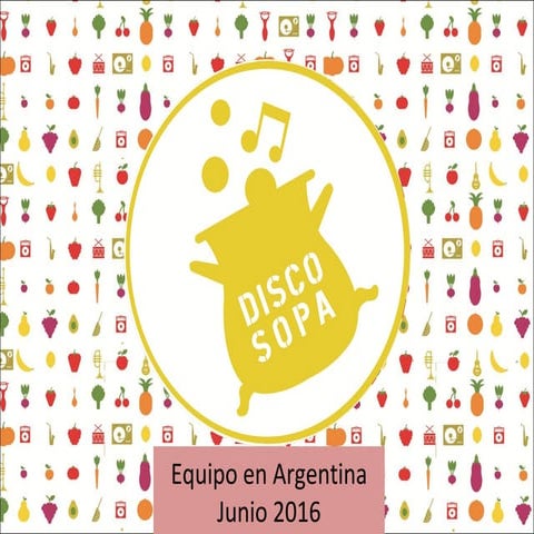 Disco Sopa Argentina junio 2016