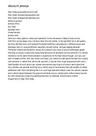 8 Super Useful Tips To Improve Wholesale Jerseys