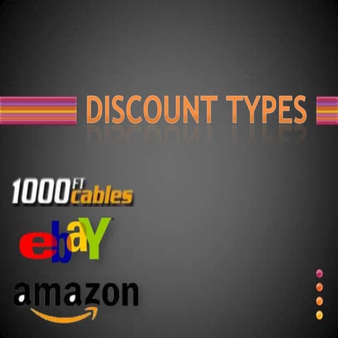 Discount Types | PPTX