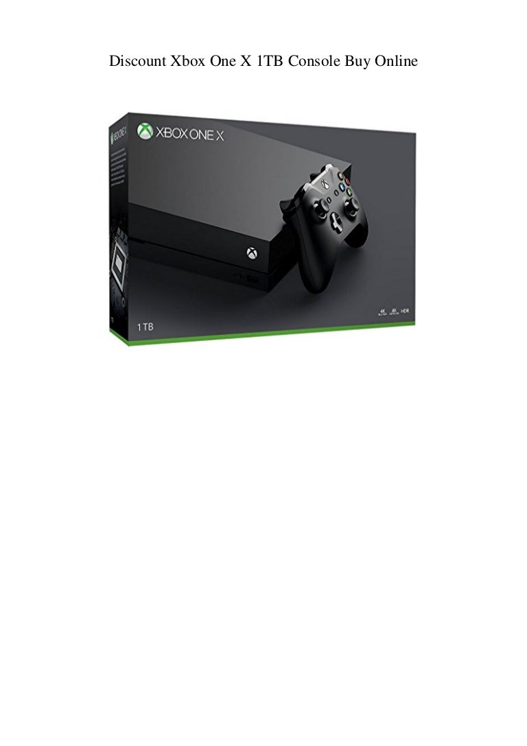 buy xbox one x online