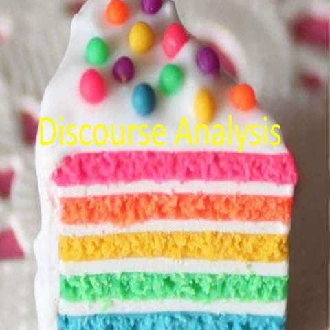 Discourse analysis