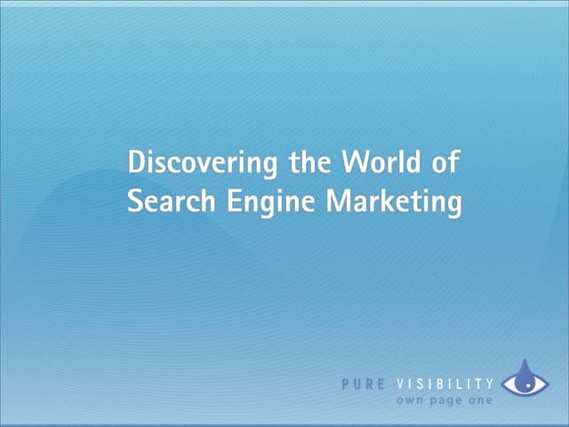 Discover SEM