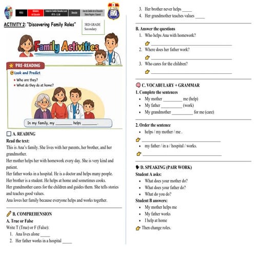 Discovering Family Roles: Understanding Family Dynamics and ...