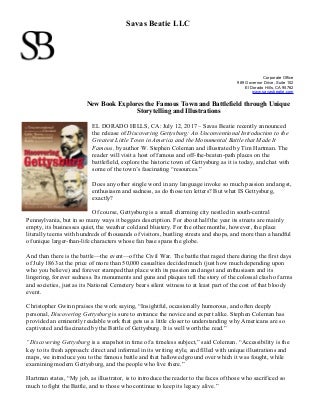 New Book Explores Gettysburg through Unique Storytelling and Illustrations