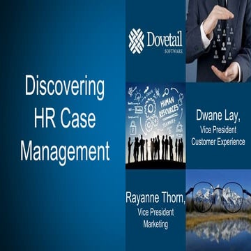 Discovering HR Case Management