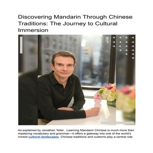 Discovering Mandarin Through Chinese Traditions_ The Journey to Cultural Immersion.pdf