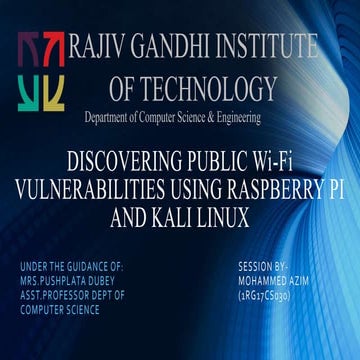 DISCOVERING PUBLIC Wi-Fi VULNERABILITIES USING RASBERRY PI AND.pptx