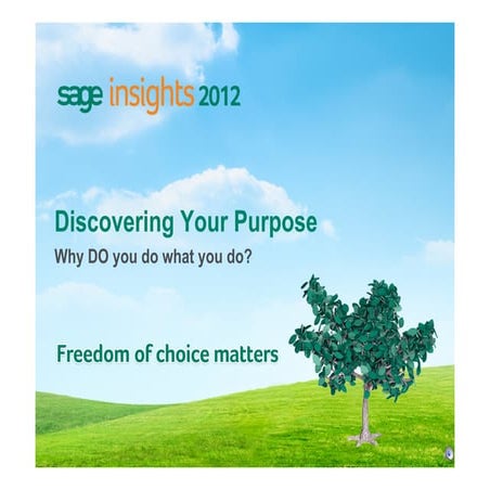 Discovering your purpose