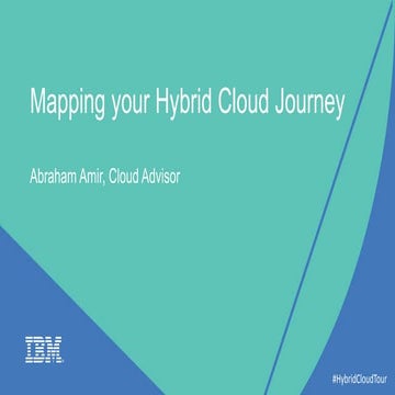 Discover - Mapping Your Hybrid Cloud Journey