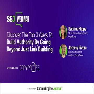 Discover The Top 3 Ways To Build Authority By Going Beyond Just Link 