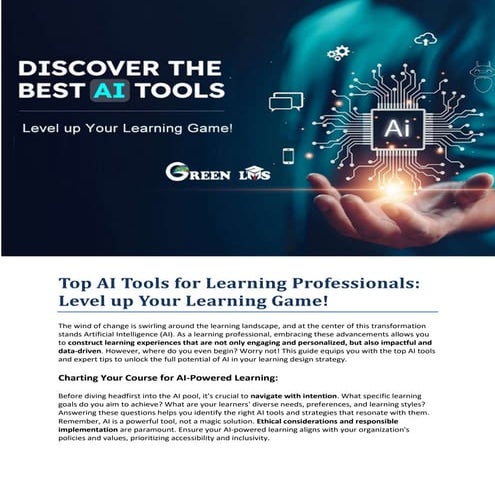 Discover the best AI Tools.docx