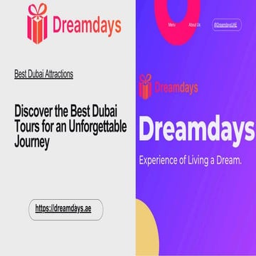 Discover the Best Dubai Tours for an Unforgettable Journey