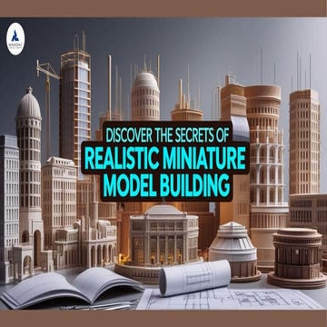 Discover the Secrets of Realistic Miniature Model Building for Various Indust...