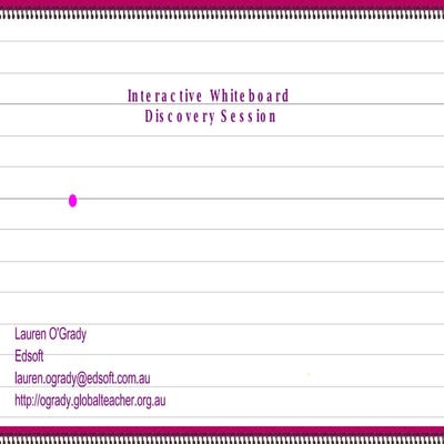 IWB Discovery Session