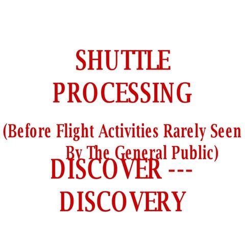 Discovery Space Shuttle