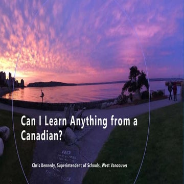 What Can I Learn From a Canadian?