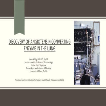 Discovery of the lung angiotensin converting enzyme 01 22 2016-pdf
