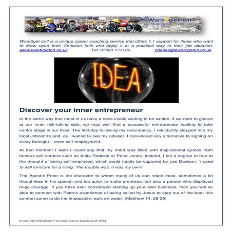 Discover your inner entrepreneur | PDF