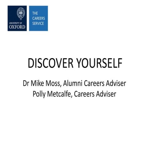 Discover yourself | PPTX