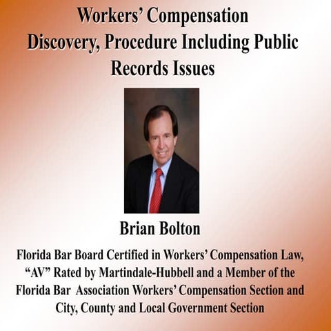 Discovery Procedure Public Records And Contribution