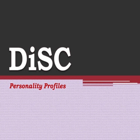 DiSC personality profiles