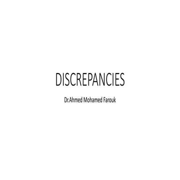 ABO Discrepancies | PPTX
