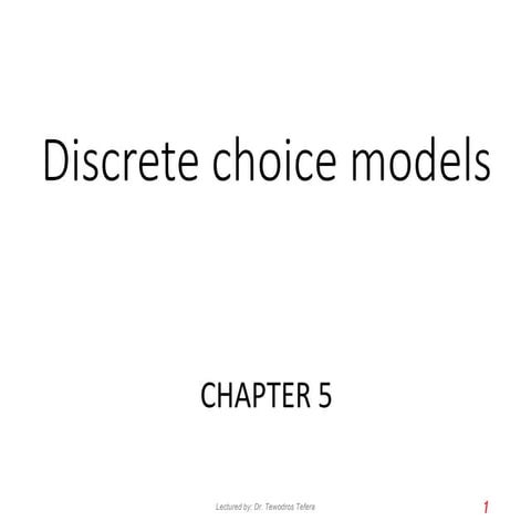 Discrete choice models_TT.ppt
