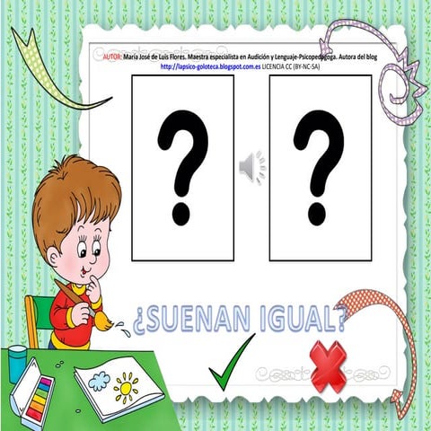 Discriminación auditiva d y l