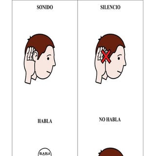 Discriminación auditiva sonido  sil...