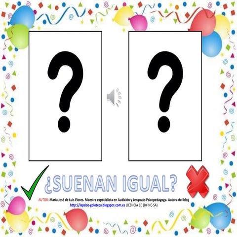 Discriminación auditiva s y z