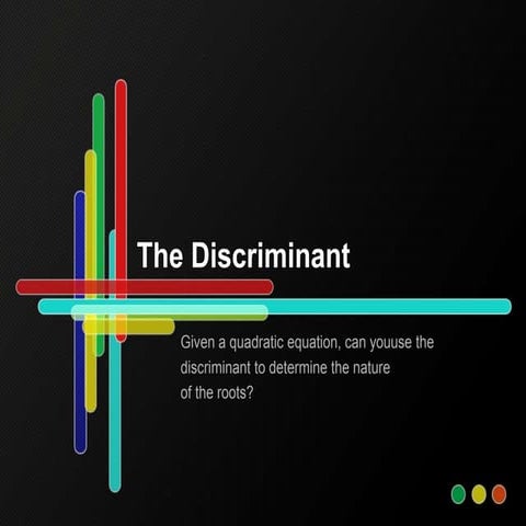 discriminant.ppt ngkgklglglgkgmmrlelfkhkkg